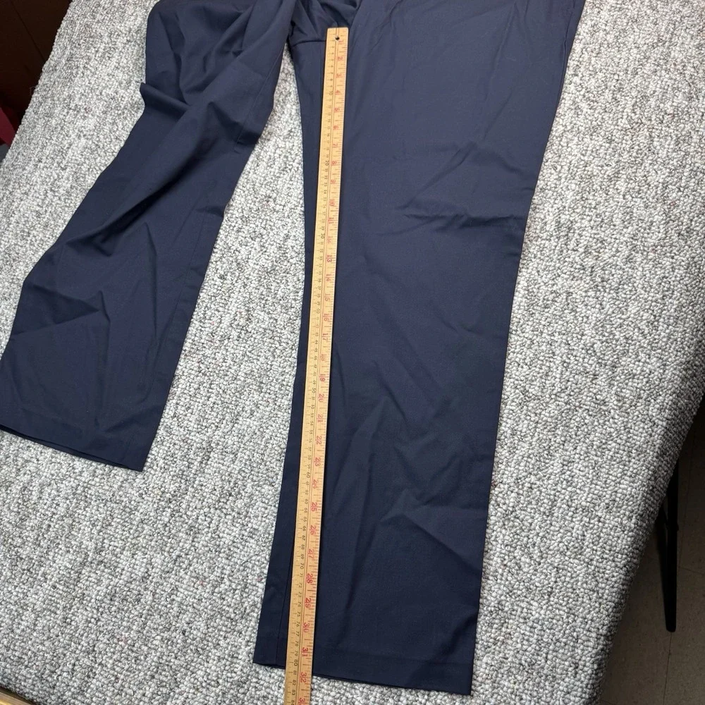 Banana Republic Dress Pants Mens 38x32 Non-Iron Tailored Slim Fit Blue NWT